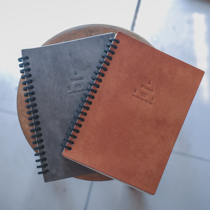 A5リングノート note｜ブラウンとグレージュのカラー比較
